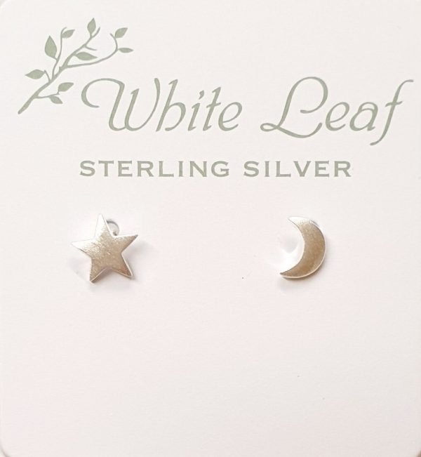 Earrings White Leaf JR Interiors