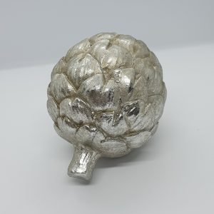 small silver artichoke